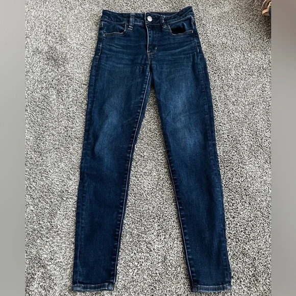 American Eagle Outfitters High Rise Denim Jegging - Picture 1 of 3